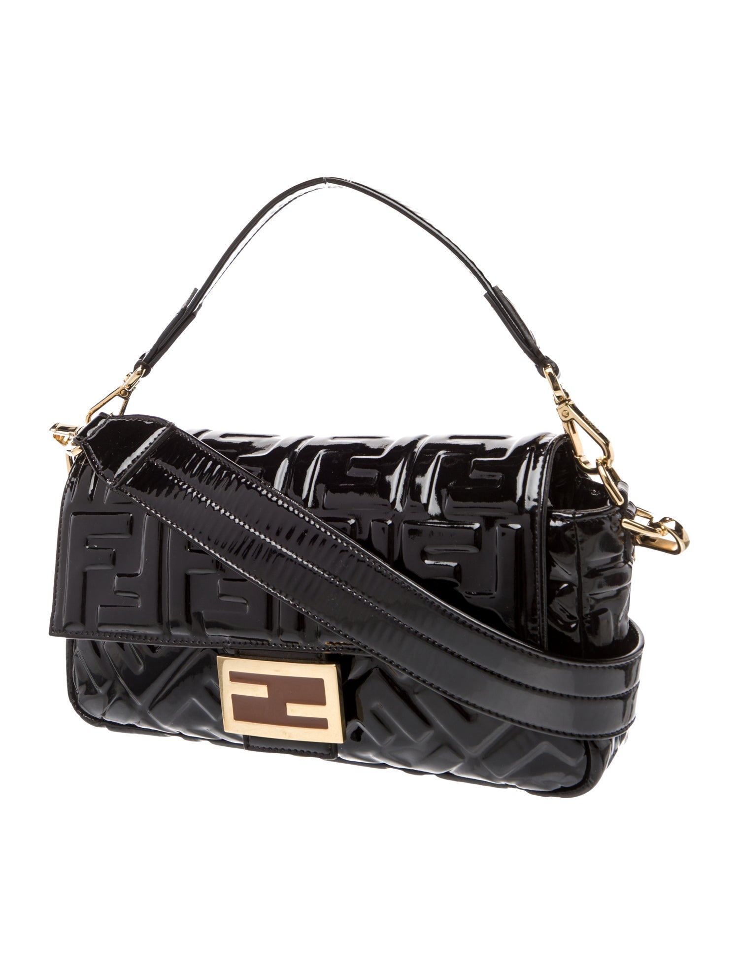Fendi Zucca FF Baguette Medium